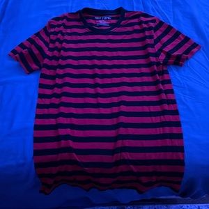 Black and Red Striped shirt